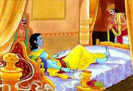 Duryodhan, Arjun and Shri Krishna