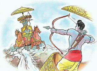 Rama and Ravana and Diwali