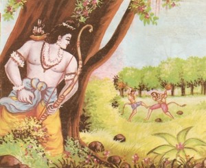 vali-sugriva-rama-the-ramayana-indian-mythology