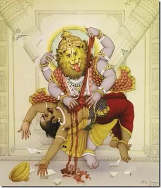 Narsingh avatar of Lord Vishnu