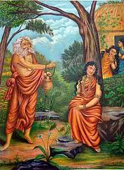 Durvasa curse on Shakuntala
