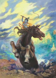 Kesi vadh by Krishna