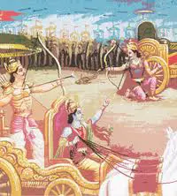 Arjuna kills Karna