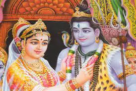 Lord Shiva and Parvati marriage