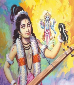 Narada and Lord Vishnu
