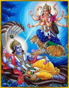 Lord Vishnu and Ekadashi Devi