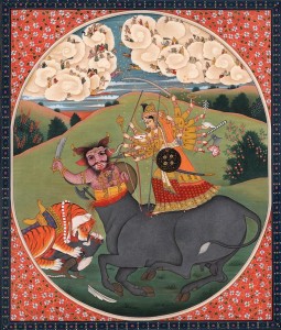 Durga and Mahishasura