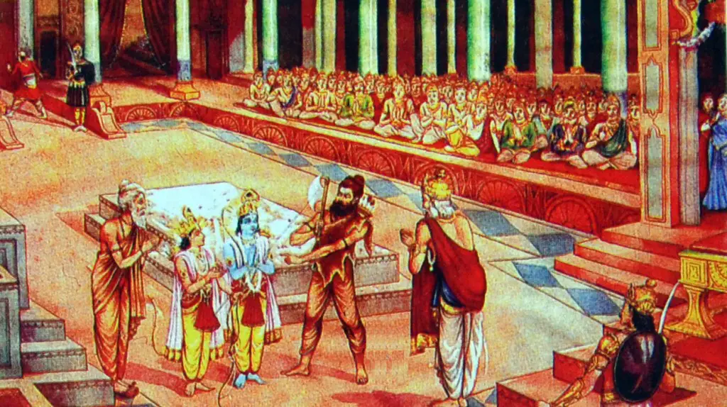 Lord Rama and Lord Parshurama