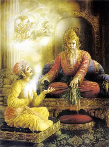 Dhritarashtra and Vidura
