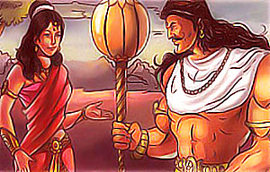 Hidimba and Bhima