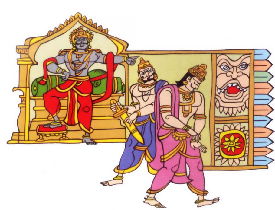 Ravana and Vibheeshana