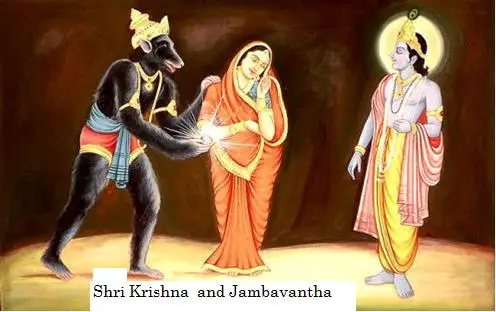 Jambavantha and Shri Krishna