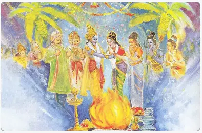 Marriage of Padmavati and Lord