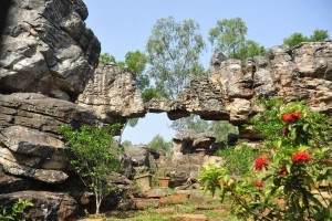 Balaji temple arch