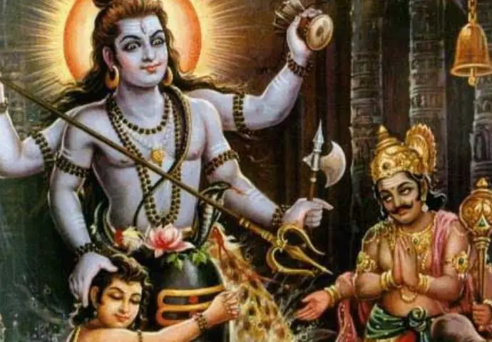 Lord Shiva and Kalantaka
