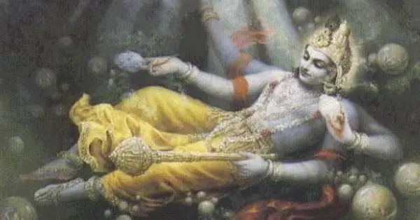 Lord Vishnu and Ksheersagar