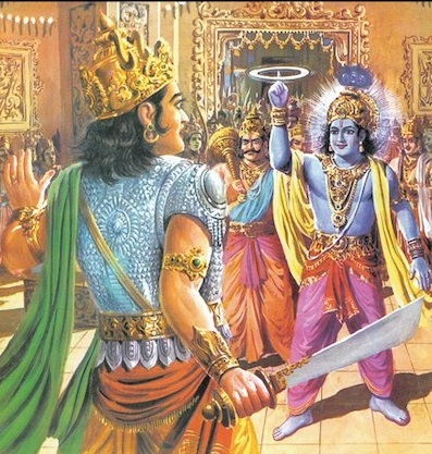 Shishupala Lord Krishna